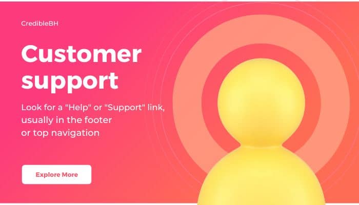 Customer support